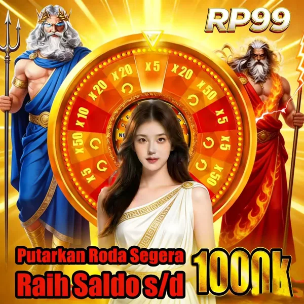 RP99 Bonus Member Baru 100%
